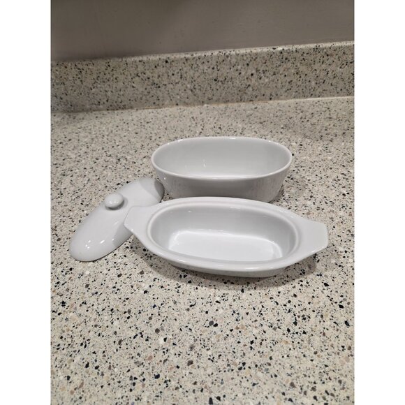 Silvermark Three Piece Butter Dish